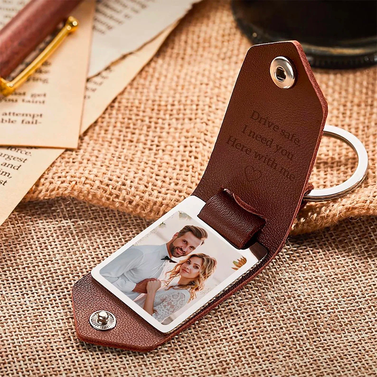 Couple Memory Keychain | Gift Custom made keychain