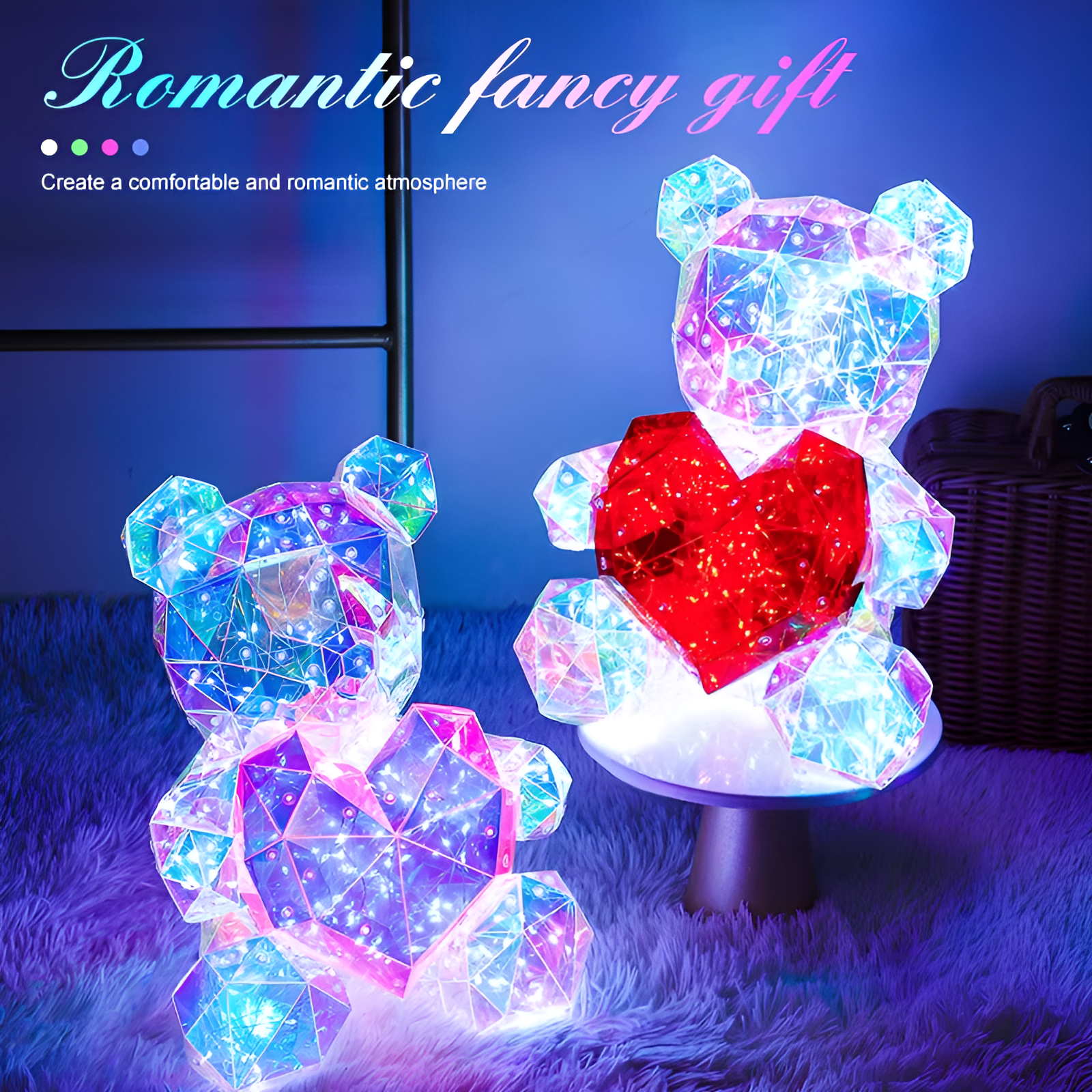 Eternal Love Glowing Bear™| Unique Couple Presents