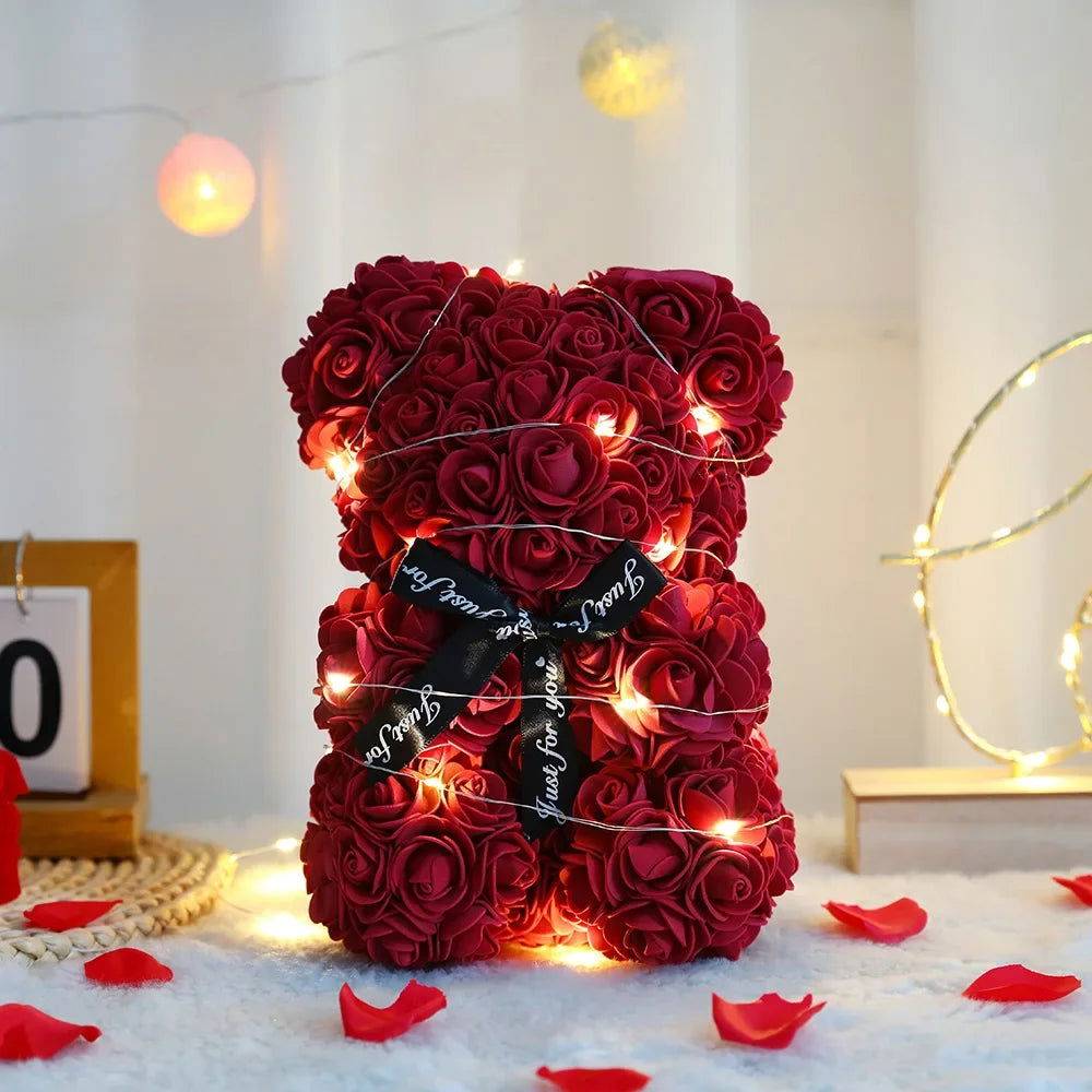 Eternal Rose Bear | Romantic Couples Gifts For Her