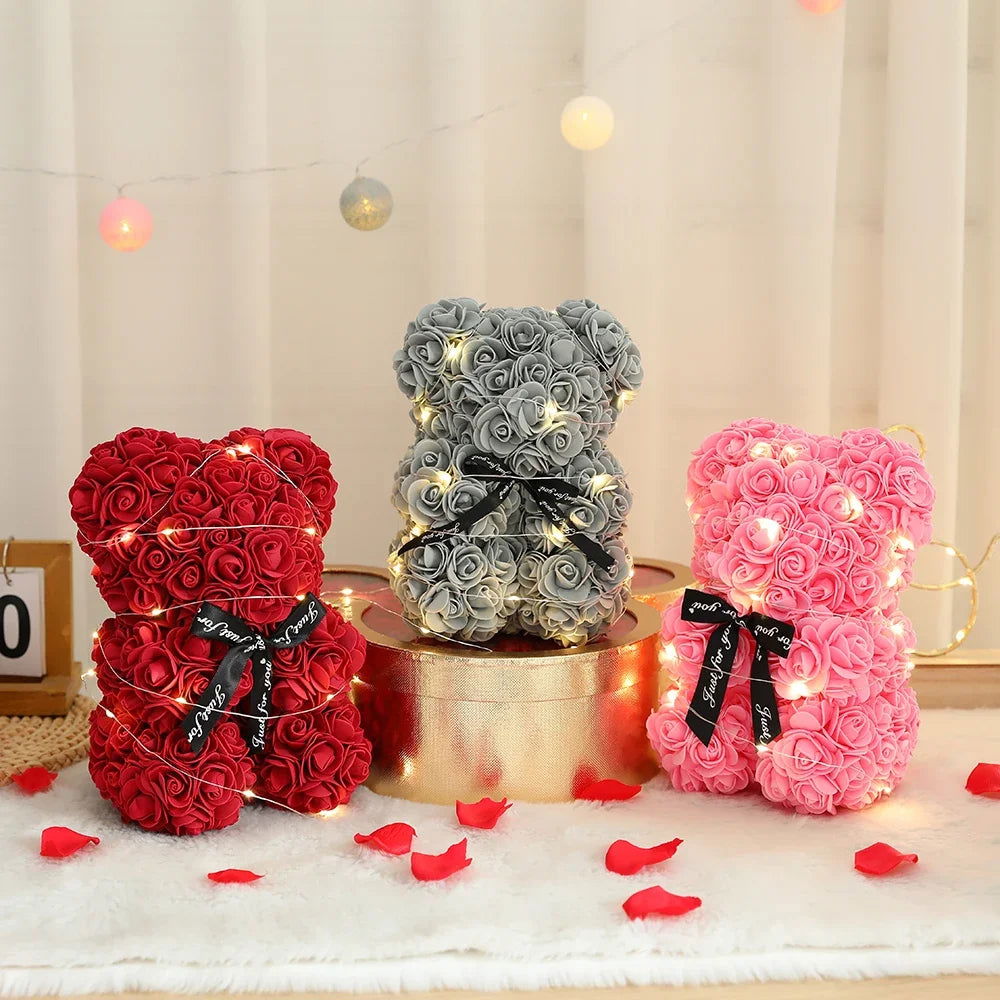 Eternal Rose Bear | Romantic Couples Gifts For Her