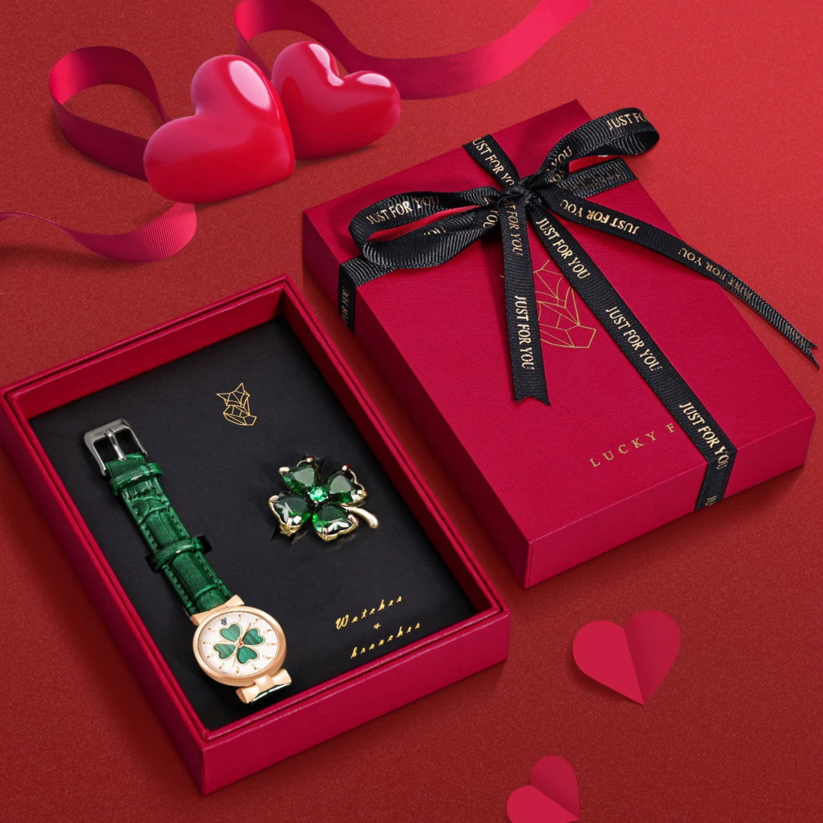 High-End Brooch Watch™ | Trendy Gift Sets For Her 